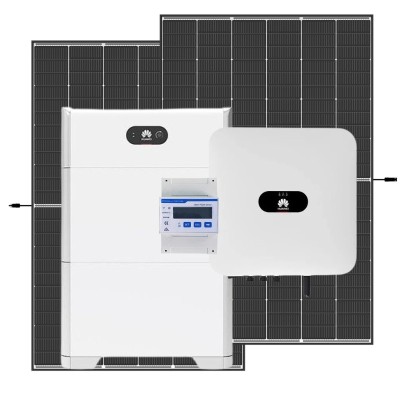 Kit Fotovoltaico Monofase HUAWEI 5kWh e batteria da 10kWh