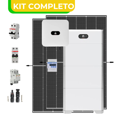 Kit Fotovoltaico Monofase Huawei 6kWh e batteria da 15kWh