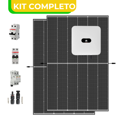 Kit Fotovoltaico Monofase Huawei 6kWh