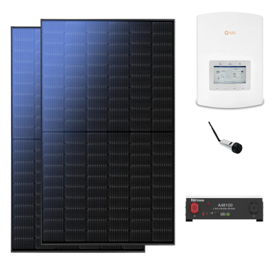 Kit Fotovoltaico Monofase SOLIS  6kW con accumulo DYNESS 4.8kWh