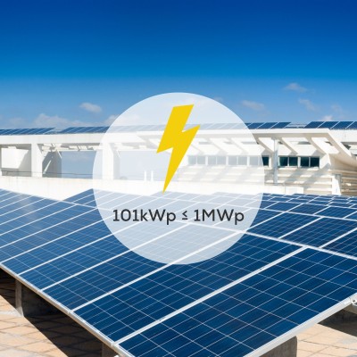 Installazione impianto da 101 kWp a 1 MWp