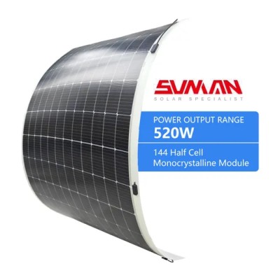 SUNMAN Pannello Flessibile 520w eArc SMF520J-12X12UW