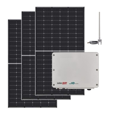 Kit Fotovoltaico Monofase Solaredge 3kWh