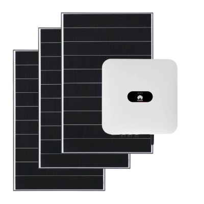 Kit Fotovoltaico Monofase Huawei 3kWh