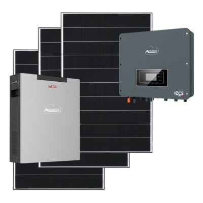 Kit Fotovoltaico ZCS Azzurro 4kWh e batteria da  4,9kWh